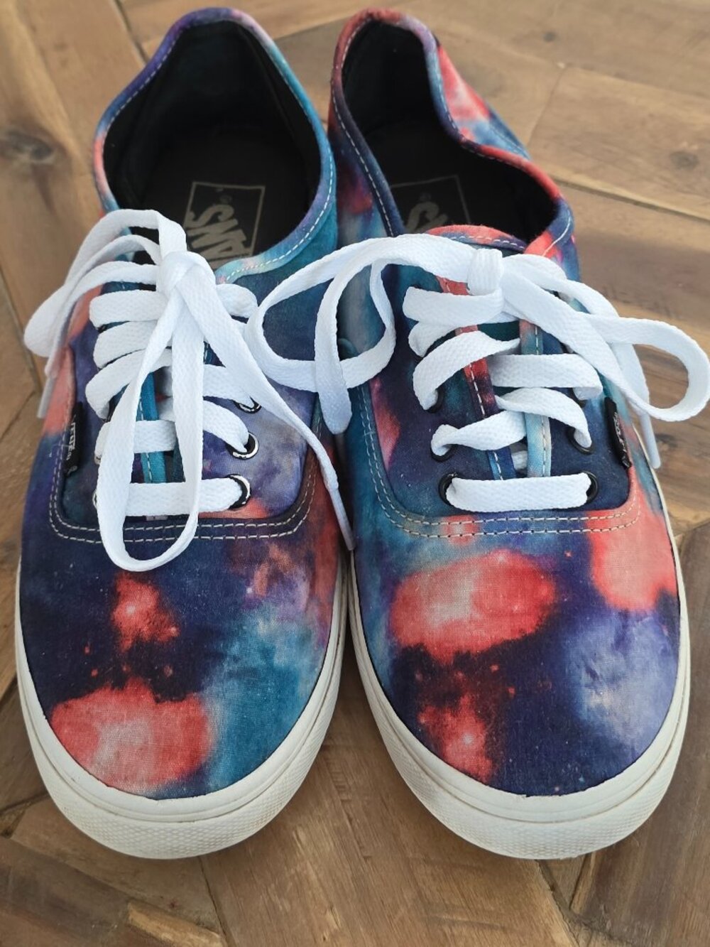 Women's Galaxy Vans, Size 9